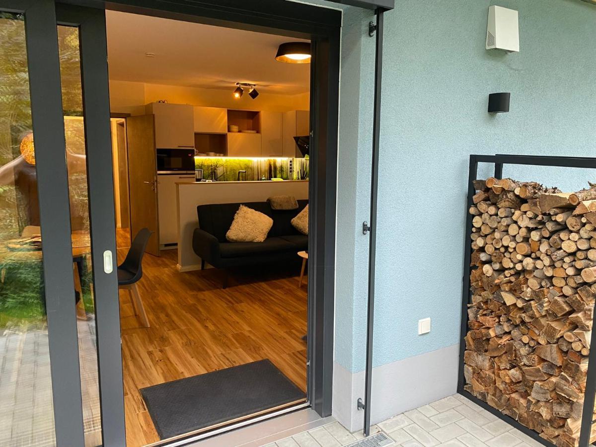 Barrierefreies Ferienapartment A2 Villa Wilisch 55Qm Amtsberg Bagian luar foto