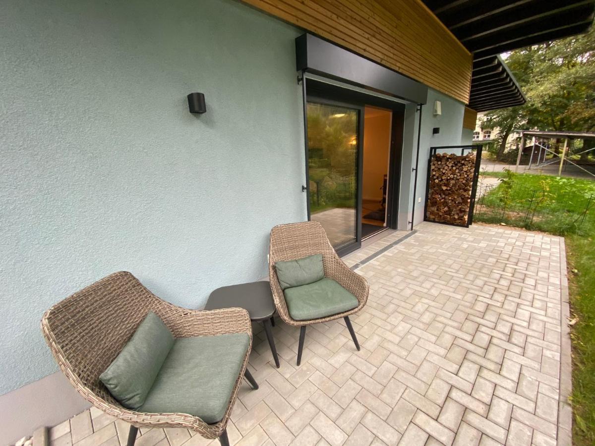 Barrierefreies Ferienapartment A2 Villa Wilisch 55Qm Amtsberg Bagian luar foto
